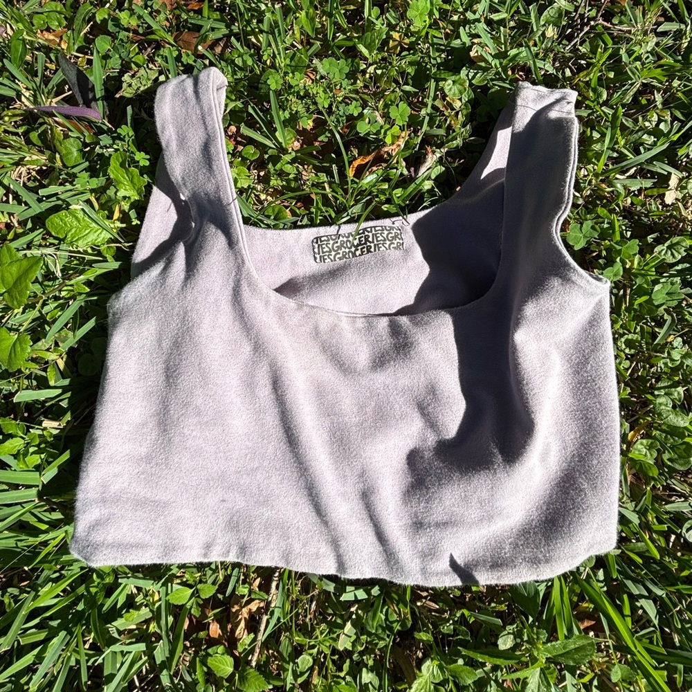 Organic Cotton Square Bra